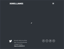 Tablet Screenshot of dorelljames.com
